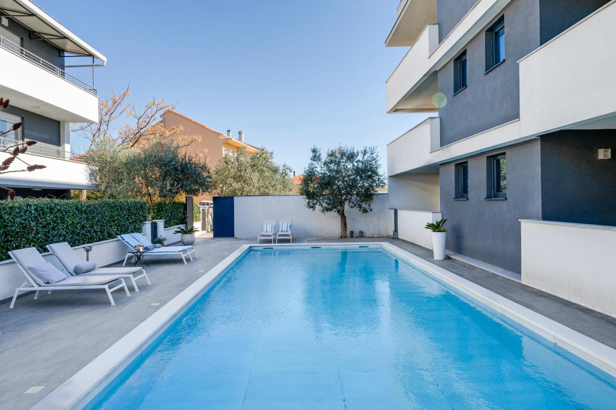 Villa Liburnum Zadar Bagian luar foto